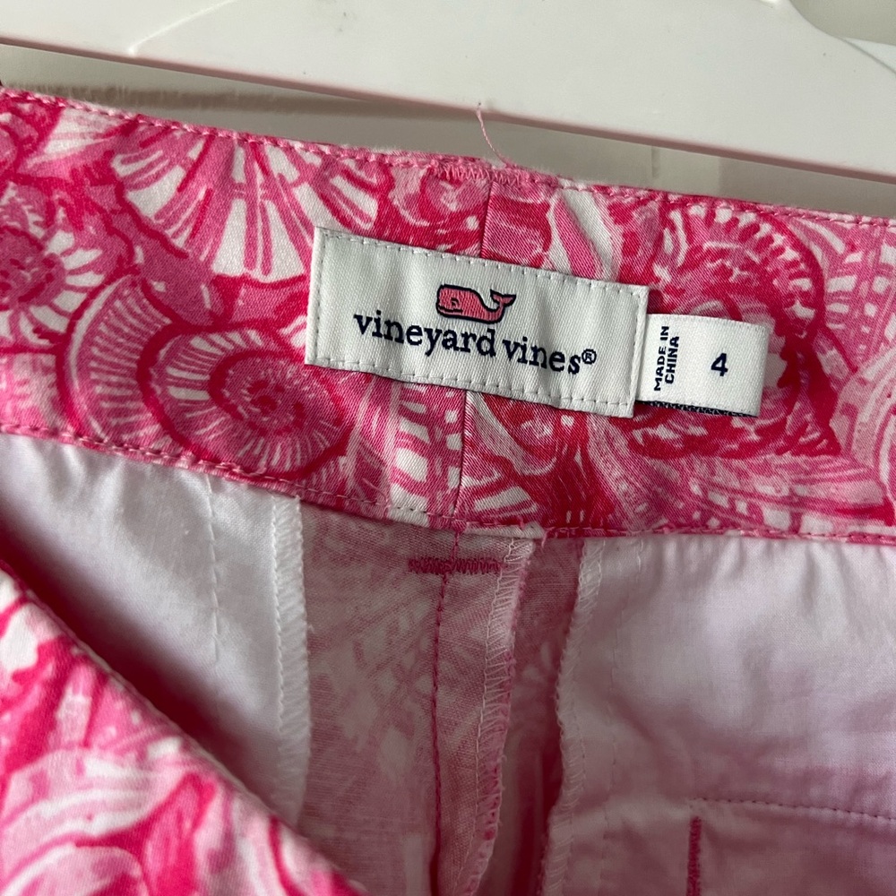 Vineyard Vines Pink Floral Shorts